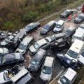 pileup while driving